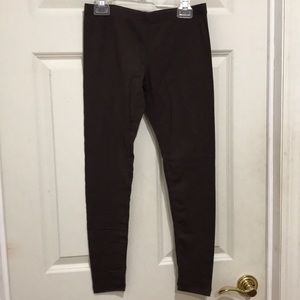 Brown leggings